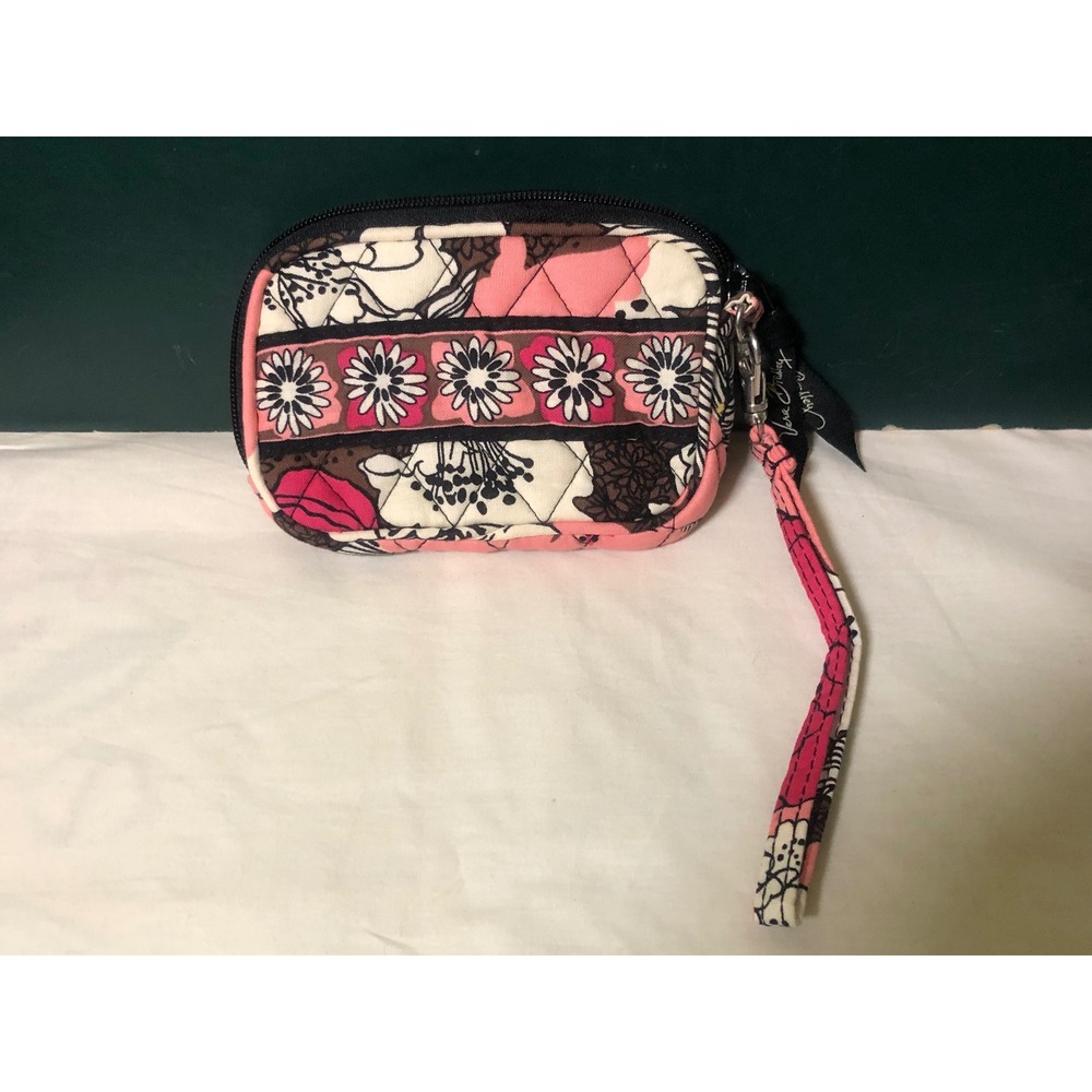 Vera Bradley Mocha Rogue Pattern Wristlet Wallet